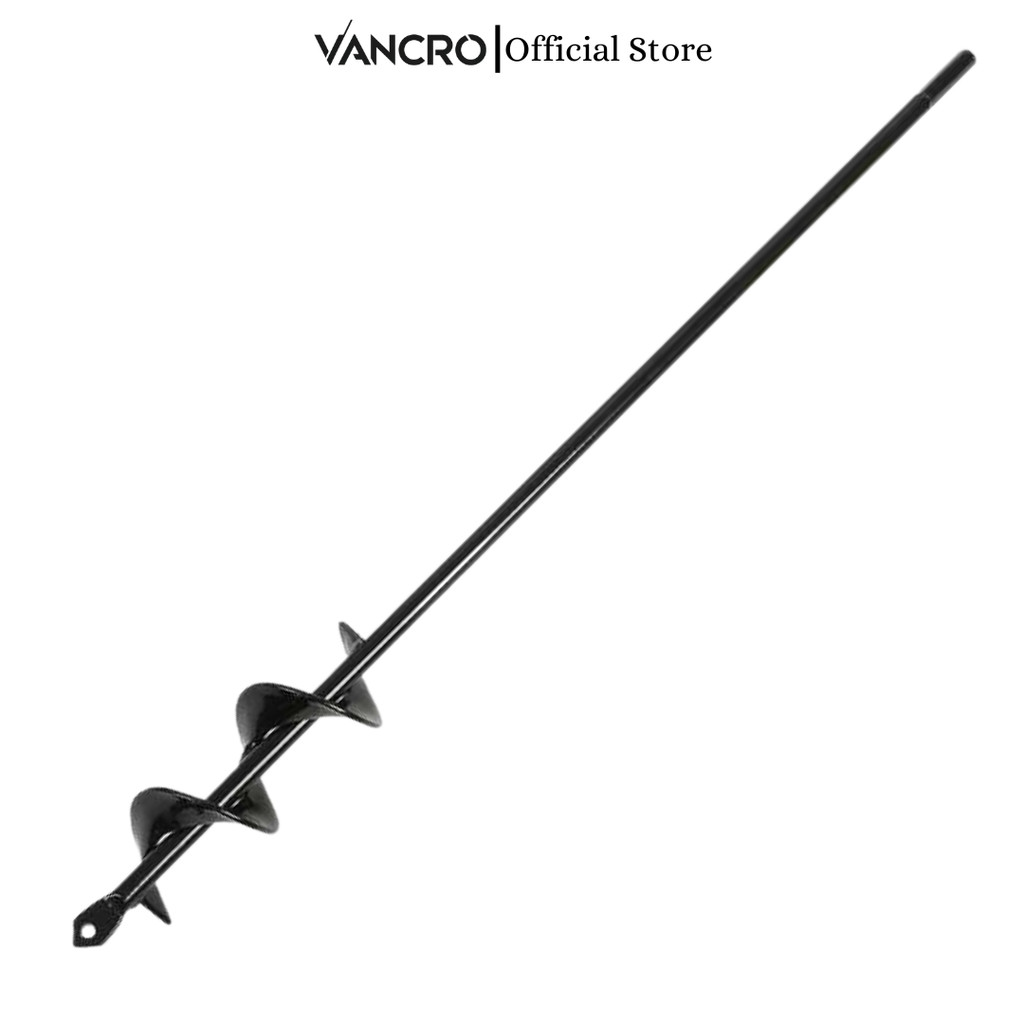 VANCRO Mata Bor Tanah Auger Spiral 4.5x45cm Drill Penggali Tanah Kebun Tanam Bibit Bor Listrik