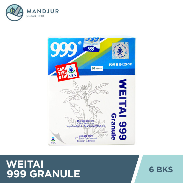 Weitai 999 Granule - Obat Nyeri Lambung / Maag