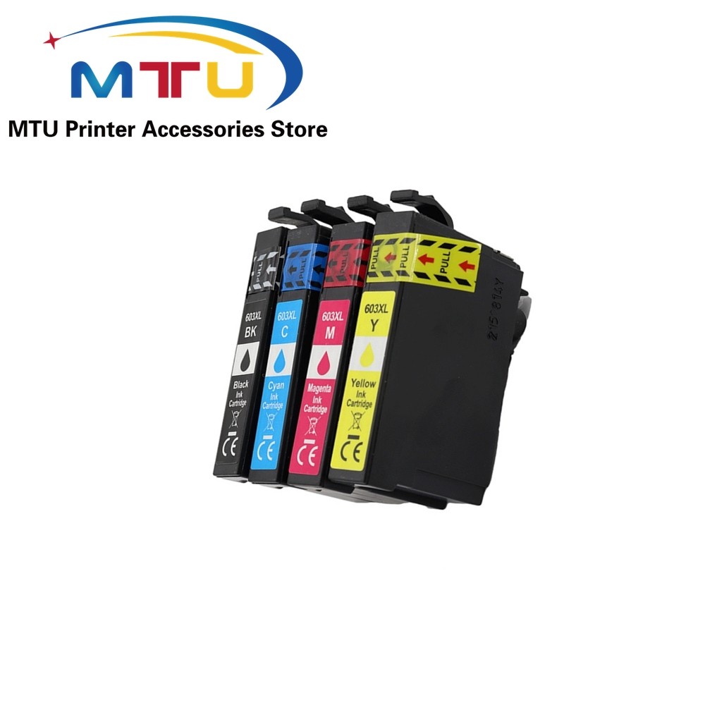 1Set 603XL Ink Cartridges for Epson XP2100 XP2105 XP3100 XP3105 XP4100 XP4105 WorkForce WF2810 WF283