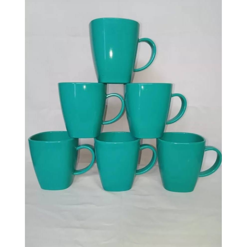 6 pcs cangkir melamin asli berkualitas tinggi harga spesial bisa COD rema abadi shop