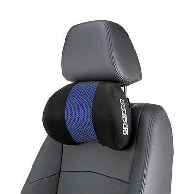 Sparco Gridline Neck Pillow Bantal Leher Kursi Mobil