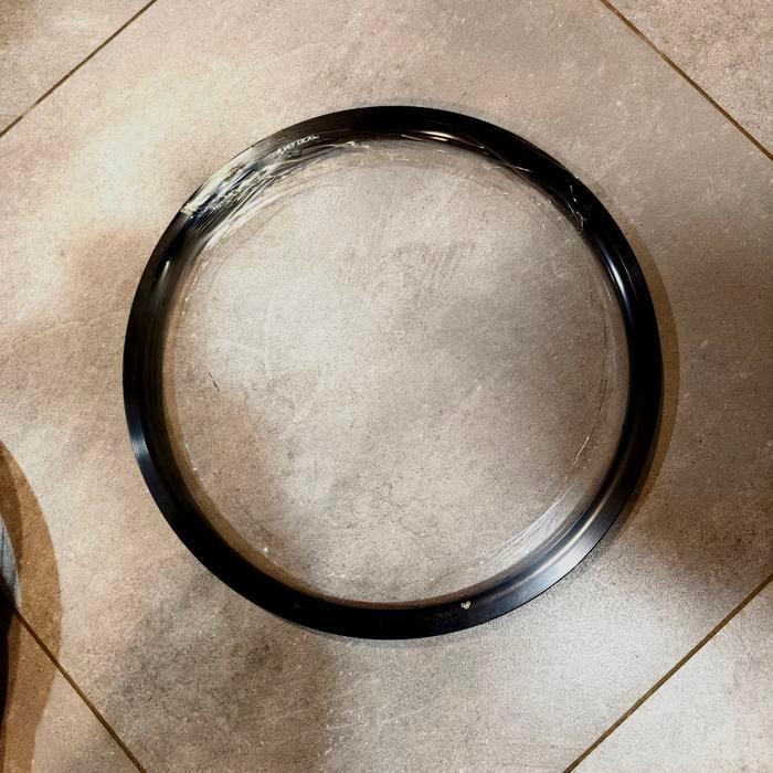 Rim 16 349 16 hole SILVEROCK bromptonN 3sixty kreuz lipatan 3 - Hitam