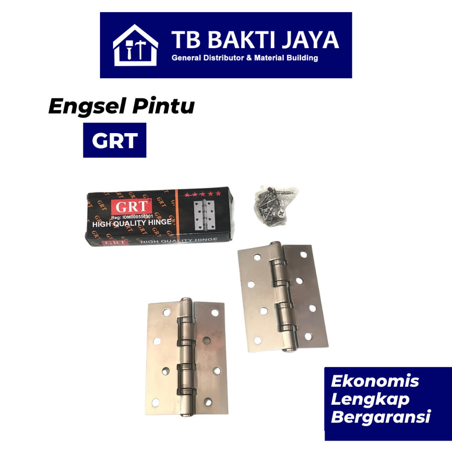 Engsel Pintu 3 Inch / Engsel Pintu 4 Inch / Engsel Pintu Tebal / Engsel Plat Jendela / Engsel Pintu 