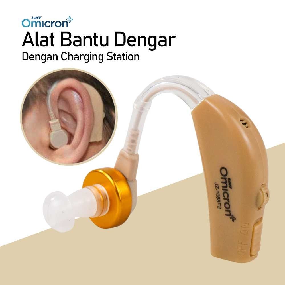 TaffOmicron Alat Bantu Dengar Hearing Aid Charging Station - JZ-1088F2 Tunarungu Tuli Tuna Rungu Bud