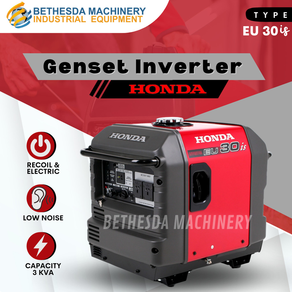 Genset Inverter Honda EU30is - Mesin Genset 3 kva