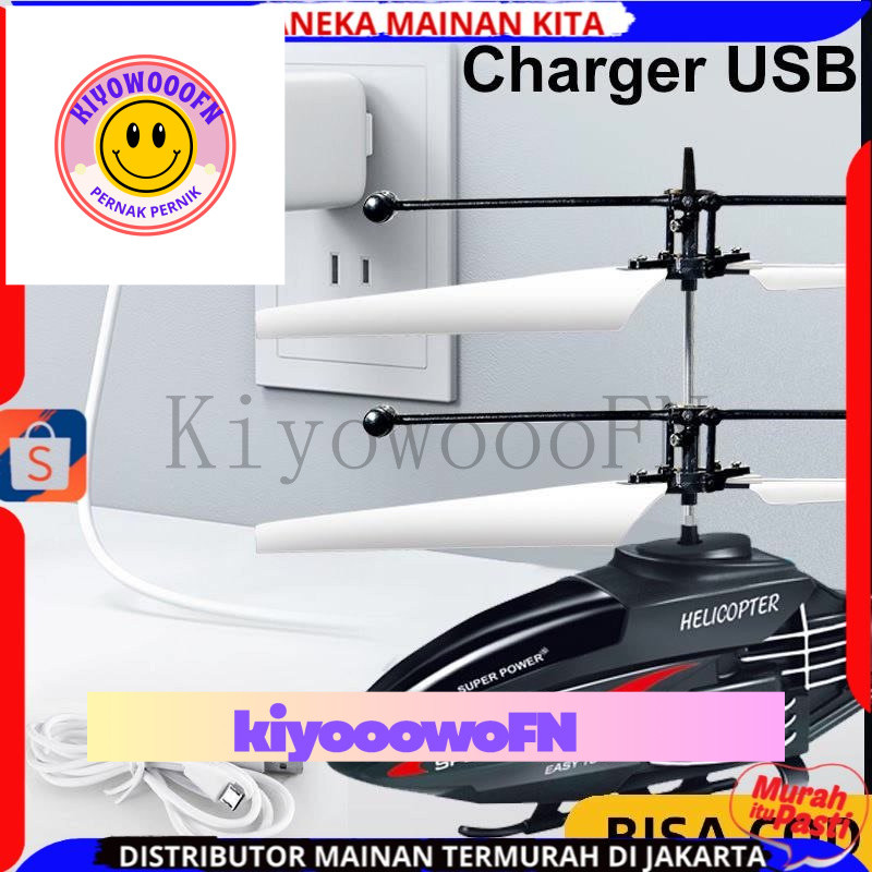 Mainan Helikopter Remote Control R/C Mainan Helikopter SNI Mainan Anak Helicopter Termurah New
