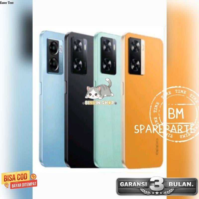 KESING BACKDOOR  BEZEL + BACK TUTUP BATERAI FULSET OPO A77S OPO A57 2022