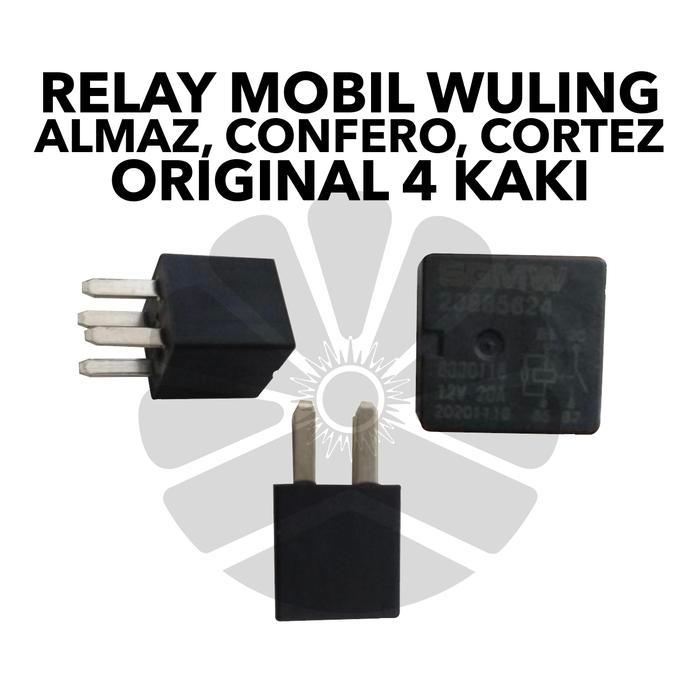 Relay MOBIL Wuling Untuk Almaz, Confero, Cortez Original 4 Kaki best