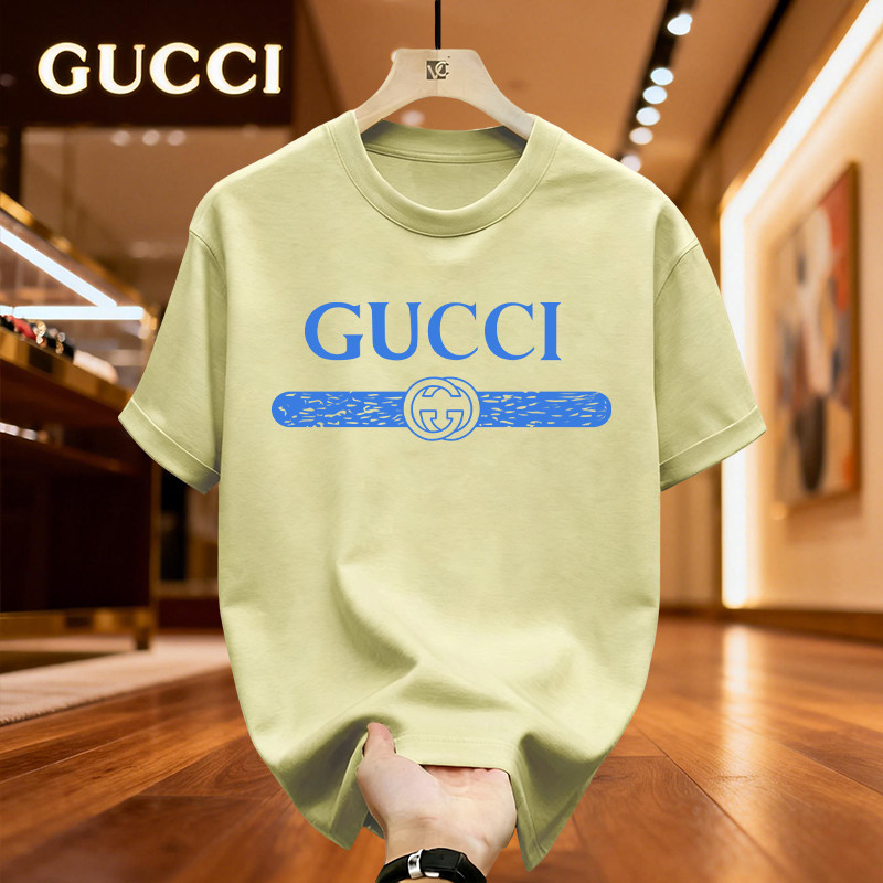 kaos pria Kaos Distro Pria GUCCI kaos polos T-shirt Lengan pendek kaos distro kaos pria distro origi