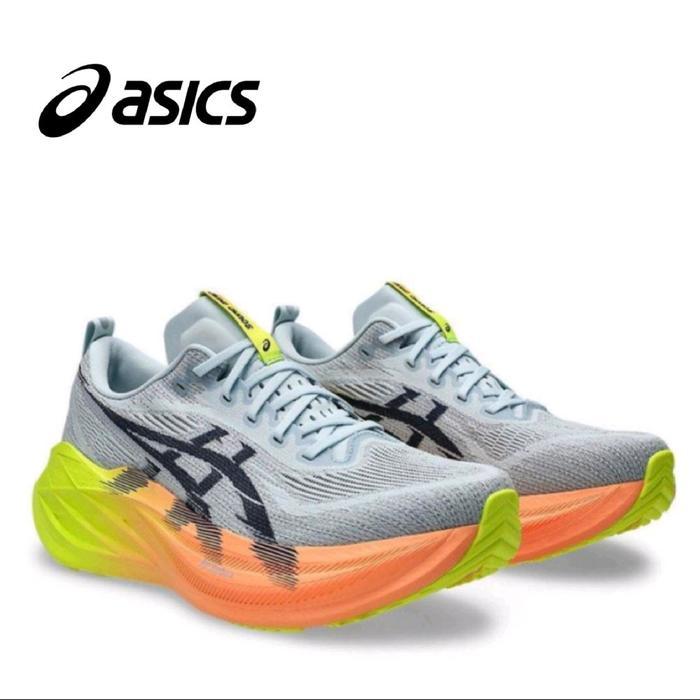 Sepatu Lari Pria Asics Superblast 2 Paris Safety Yellow Shoes Running Mens