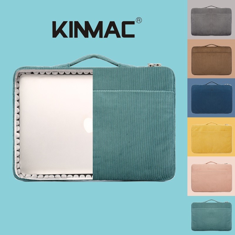 Brand Kinmac Laptop Bag 12,13.3,14,15.4,15.6,16 Inch Shockproof Lady Man Handbag Case For MacBook Ai