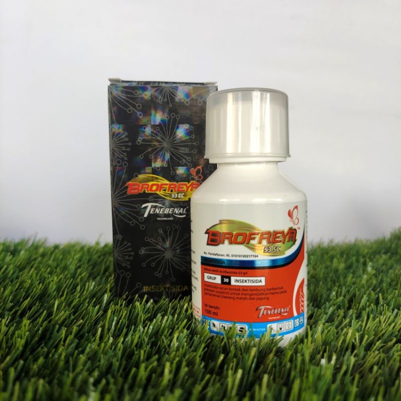 BROFREYA MERAH 100% ASLII [1 BOTOL GRATIS 1 KAOS] INSEKTISIDA BROFREYA 53 SC 100 ML PENGENDALI HAMA