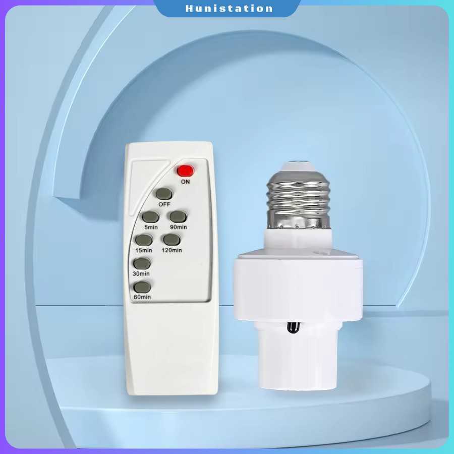 AMMTOO Fitting Lampu Bohlam E26 E27 dengan Remot Kontrol 40W - AMME27