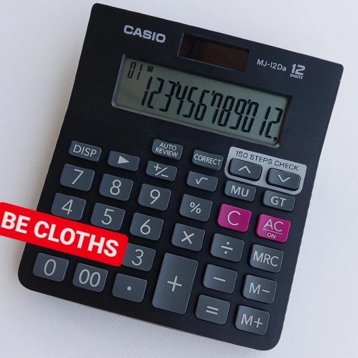 Casio MJ 12DA Kalkulator 12 digits