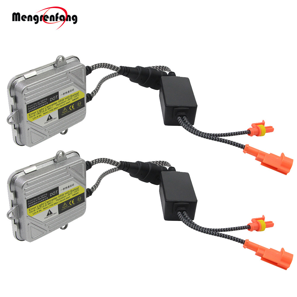 HID Xenon Ballast 12V 55W Slim gital Ballast Block Electronic Ignition For Xenon Bulb H7 H4 H1 H3 H1
