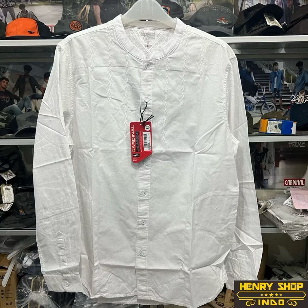 Baju Koko Cardinal Lengan Panjang Original