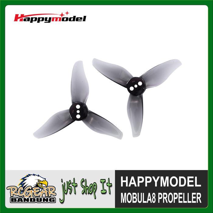 Jenn shop_ Happymodel Gemfan Hurricane 2023-3 2x2.3 2In 3 Blade Mobula8 Propeller