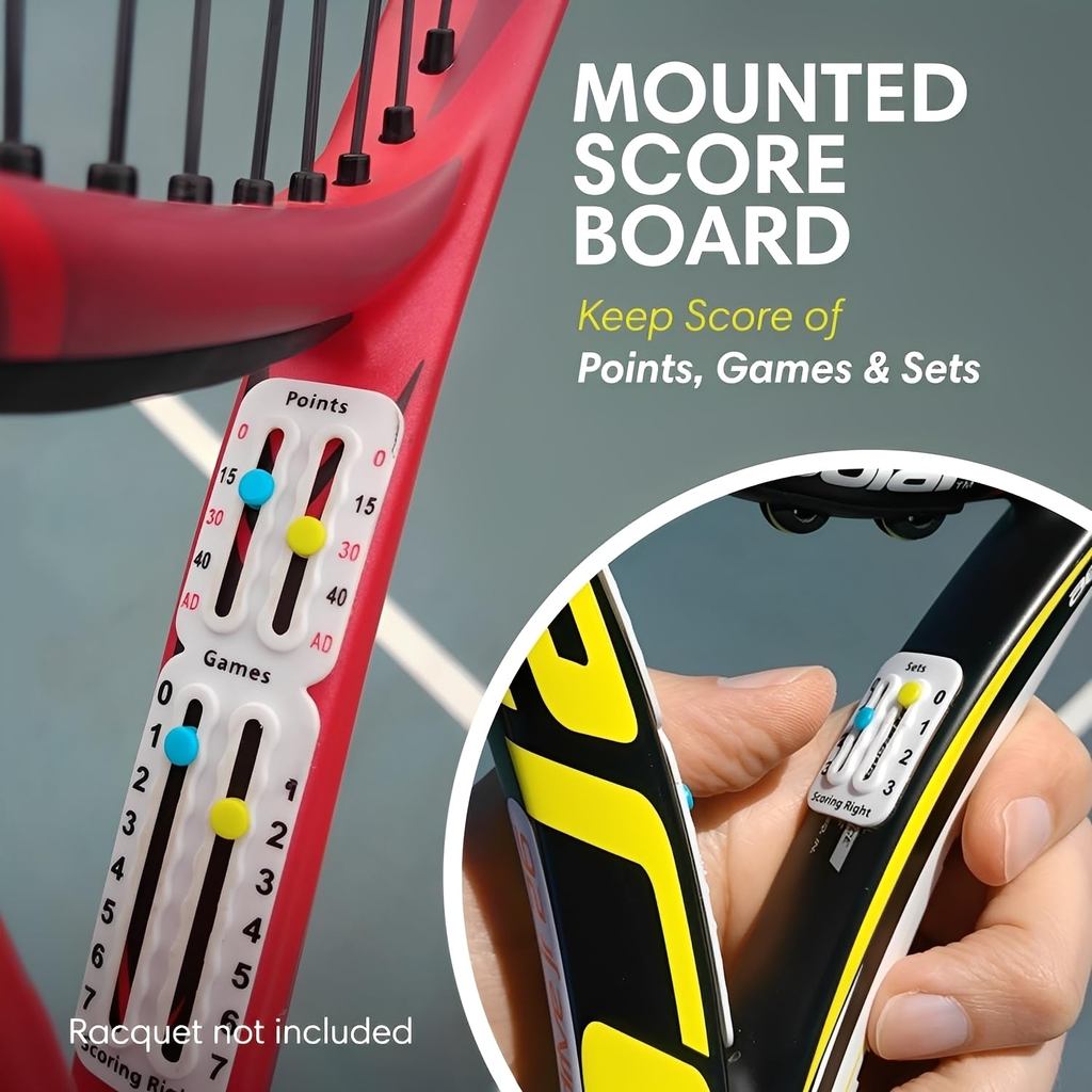 Tennis Raket Paddle Penghitung Skor Tenis / Score Board Tennis Padel Racket Premium Terbaik Berkuali