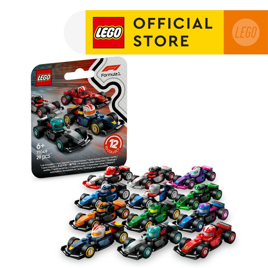 Miniatur Mobil Balap Formula 1 Koleksi 29 Potong - Mainan Blok Bangunan