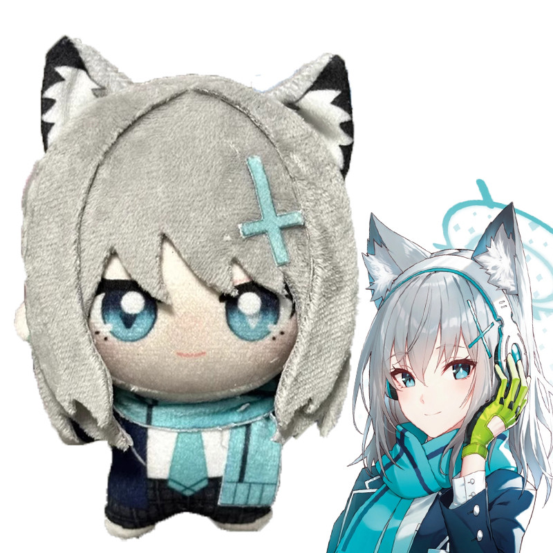 Blue Archive Plush Toys Takanashi Hoshino Plushie Pent Sunaookami Shiroko Stuffed Dolls Cosplay Chri