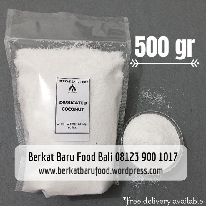 Dry Dessicated Coconut / Kelapa Parut Kering 500 gram