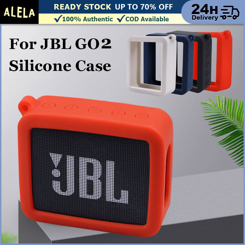 Case JBL GO2 Bluetooth Speaker Protective Case JBL GO4 Silicone Audio Storage Soft Case Dropproof Du