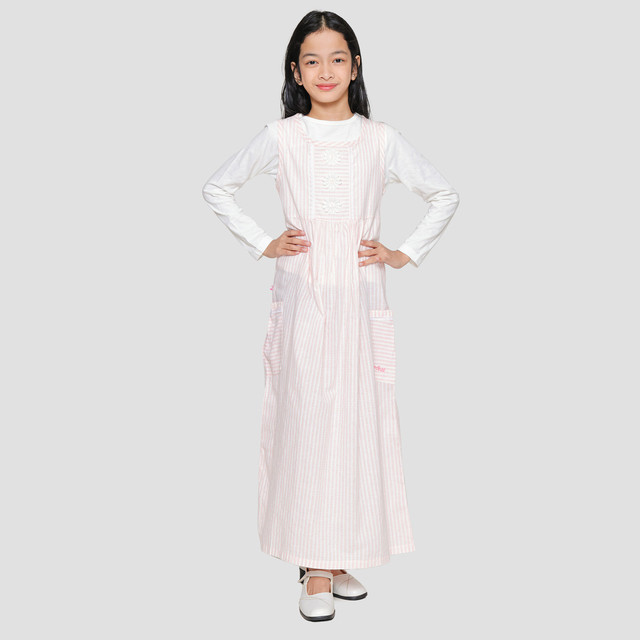 Cardinal Kids Girl Stripe Gamis Anak Perempuan 120140946