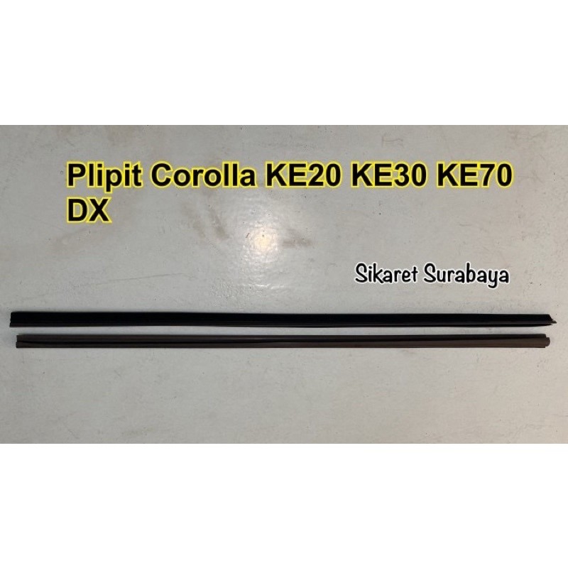 Karet Plipit List Kaca Pintu Corolla KE20 KE30 KE70 DX