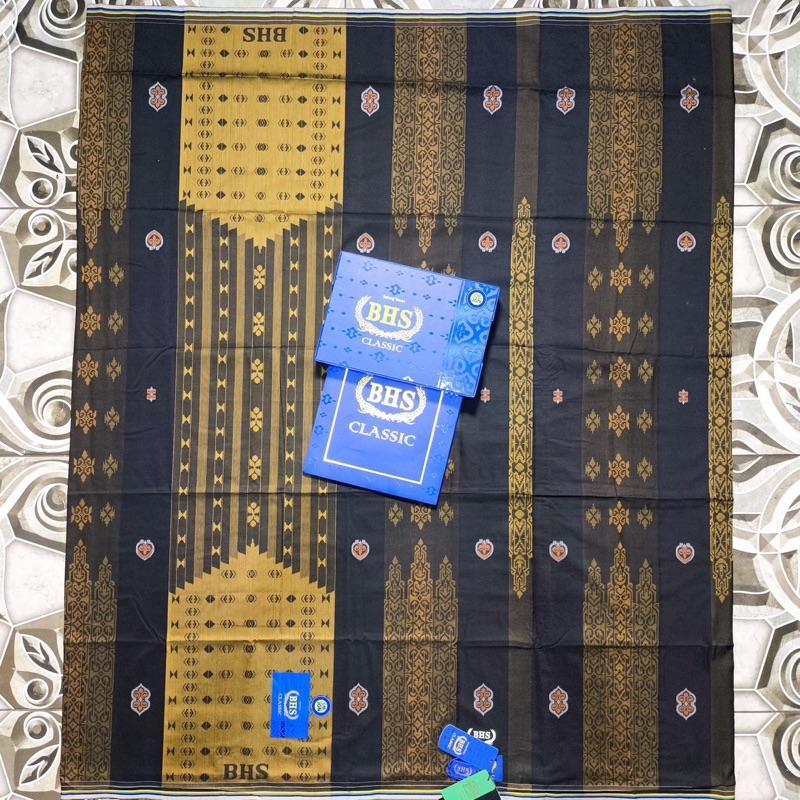 BHS CLASSIC GOLD TIPE JGN JAGUAR SONGKET WARNA HITAM EMAS MEWAH LIMITED EDITION