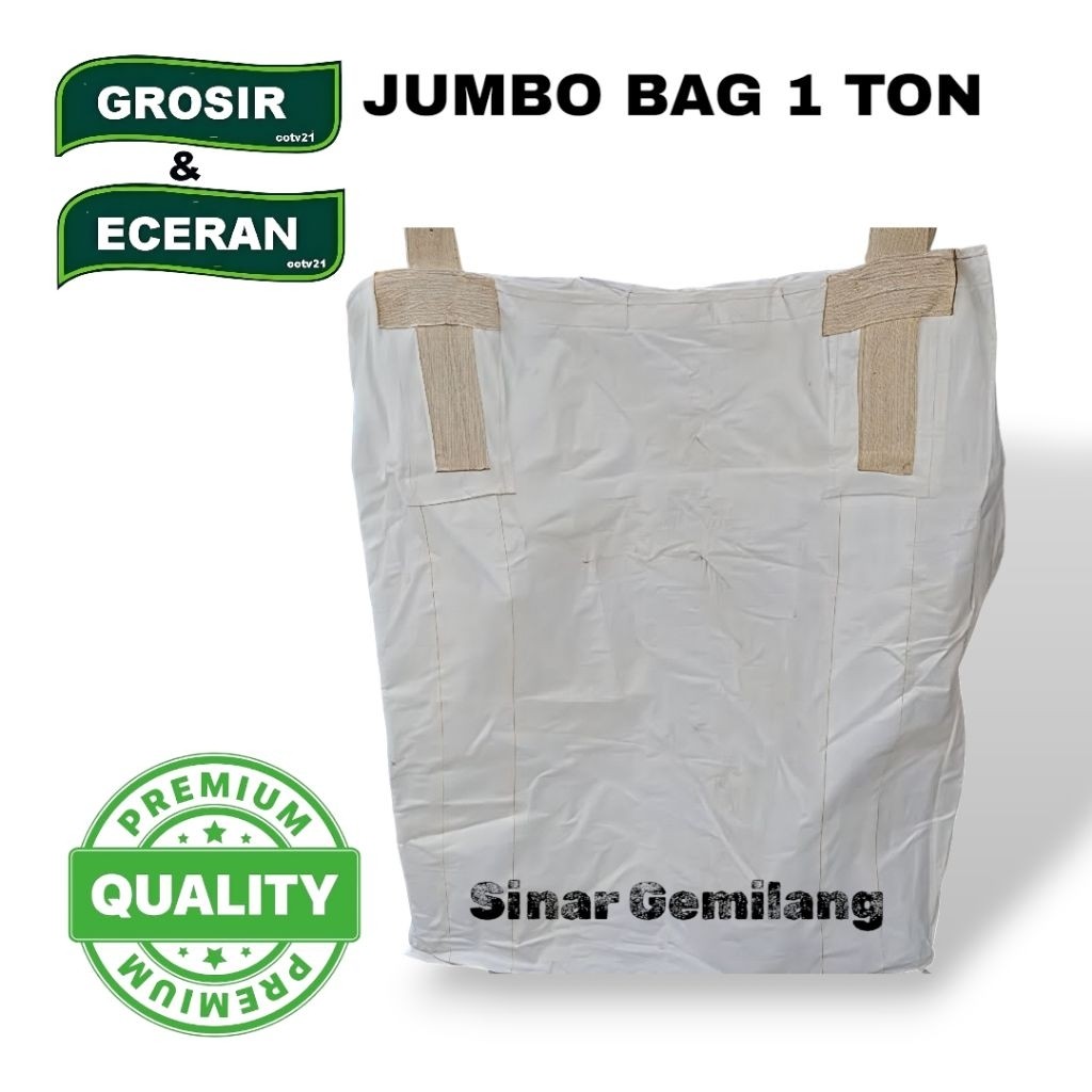 karung jumbo 1 ton bekas