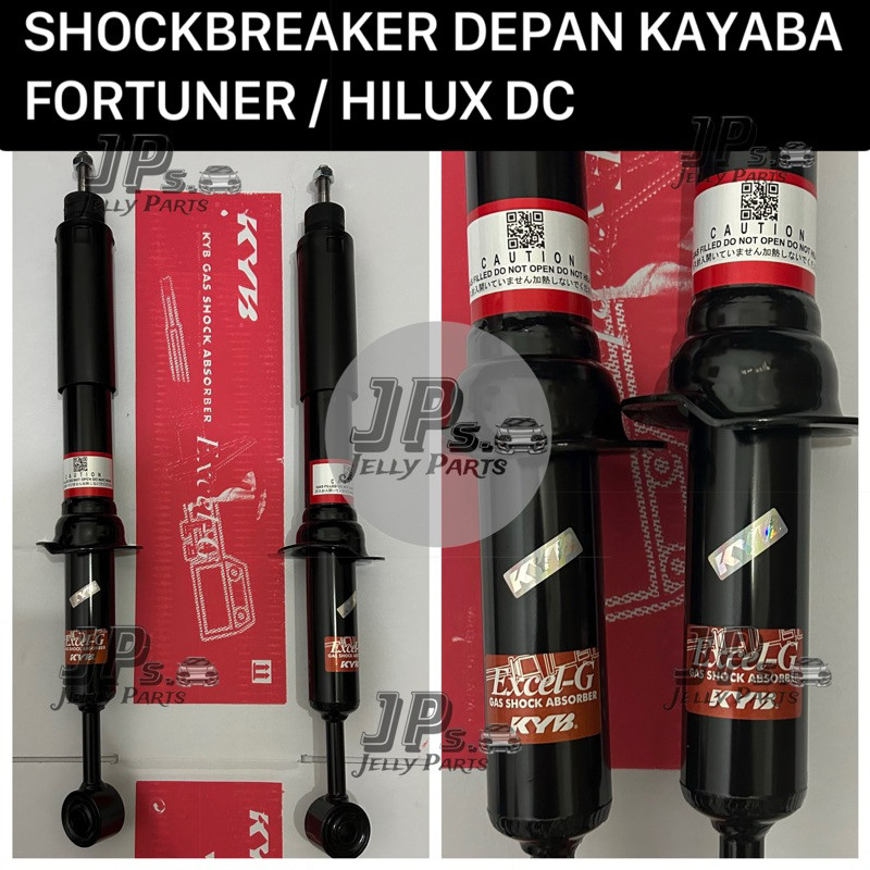 SHOCKBREAKER SHOCK ABSORBDR DEPAN KYB FORTUNER / HILUX DC ASLI ORIGINAL KAYABA