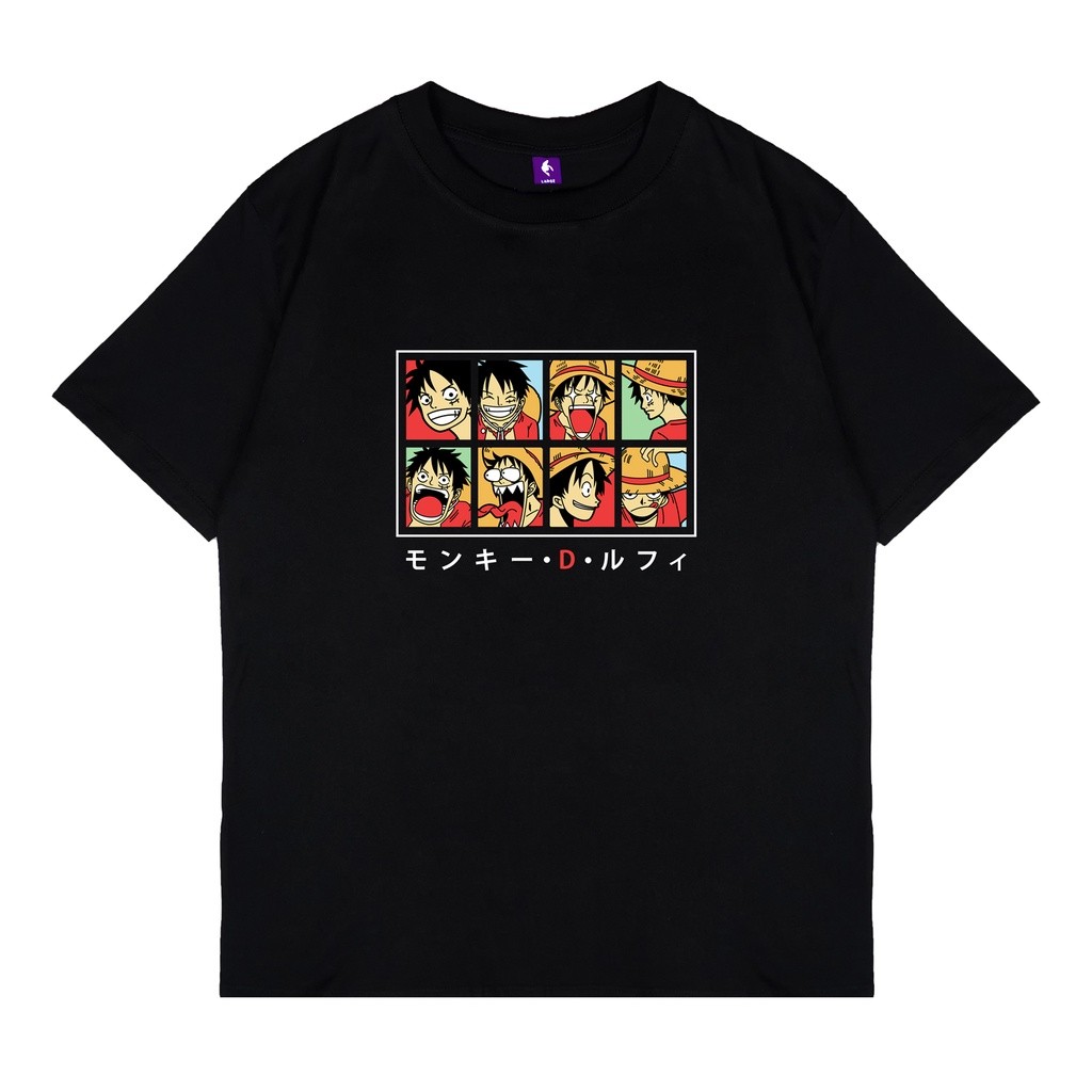 ORI KIZARU Kaos Anime LUFFY FACE