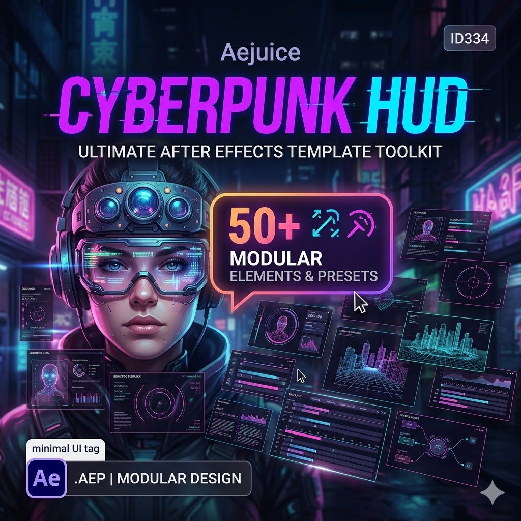 ID334 - Aejuice Cyberpunk Hud