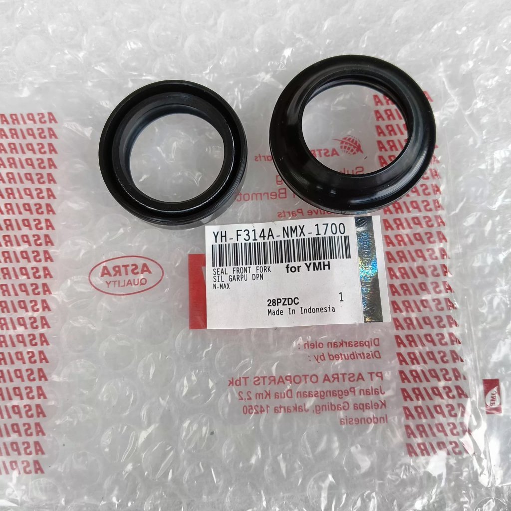 Seal Shock Depan / Seal Front Fork ASPIRA Yamaha NMAX / Aerox / Lexi (YH-F314A-NMX-1700)