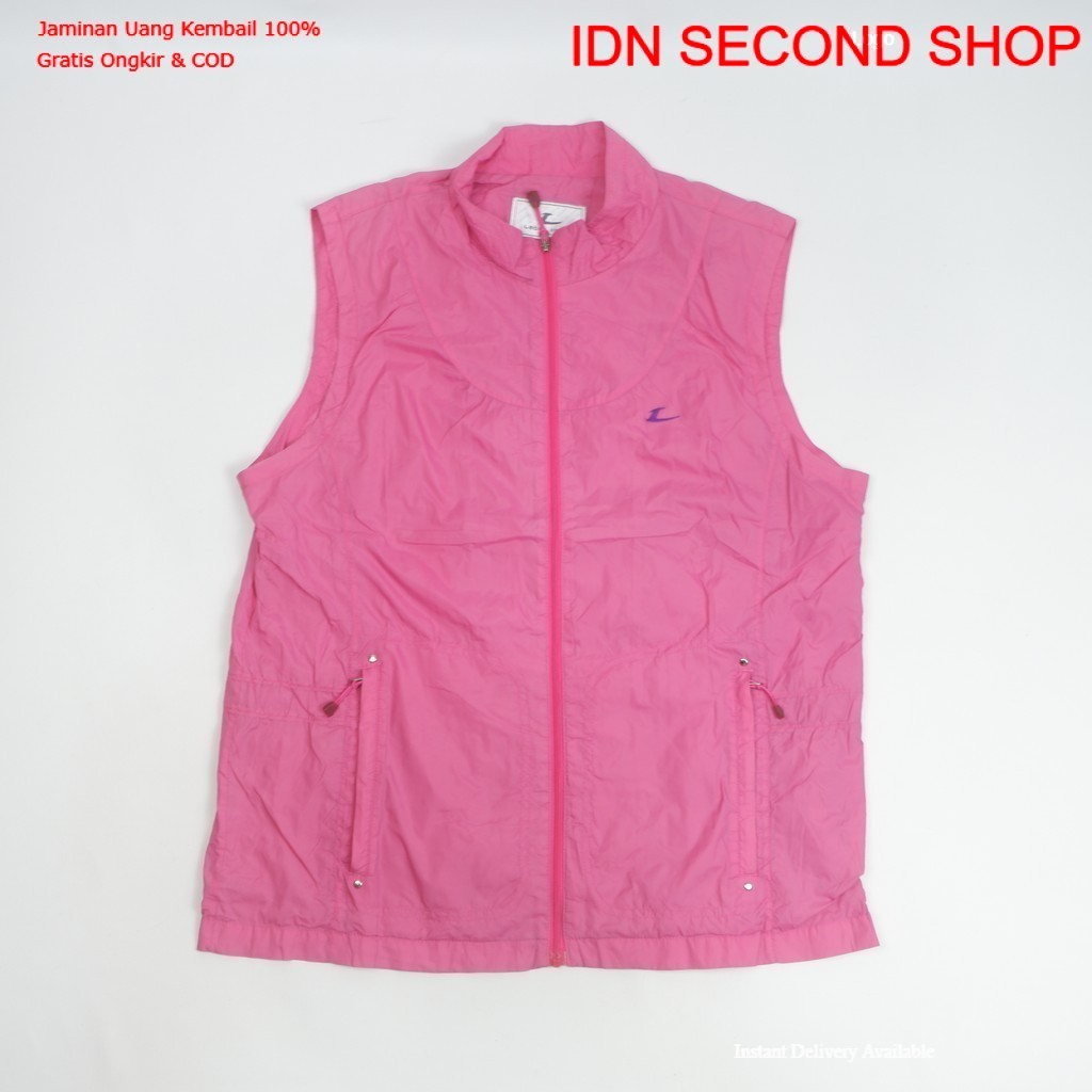 Lecaf Sports Lightweight Sleeveless Vest Full Zip Breathable Mesh Lining Outdoor Active Casual Layer