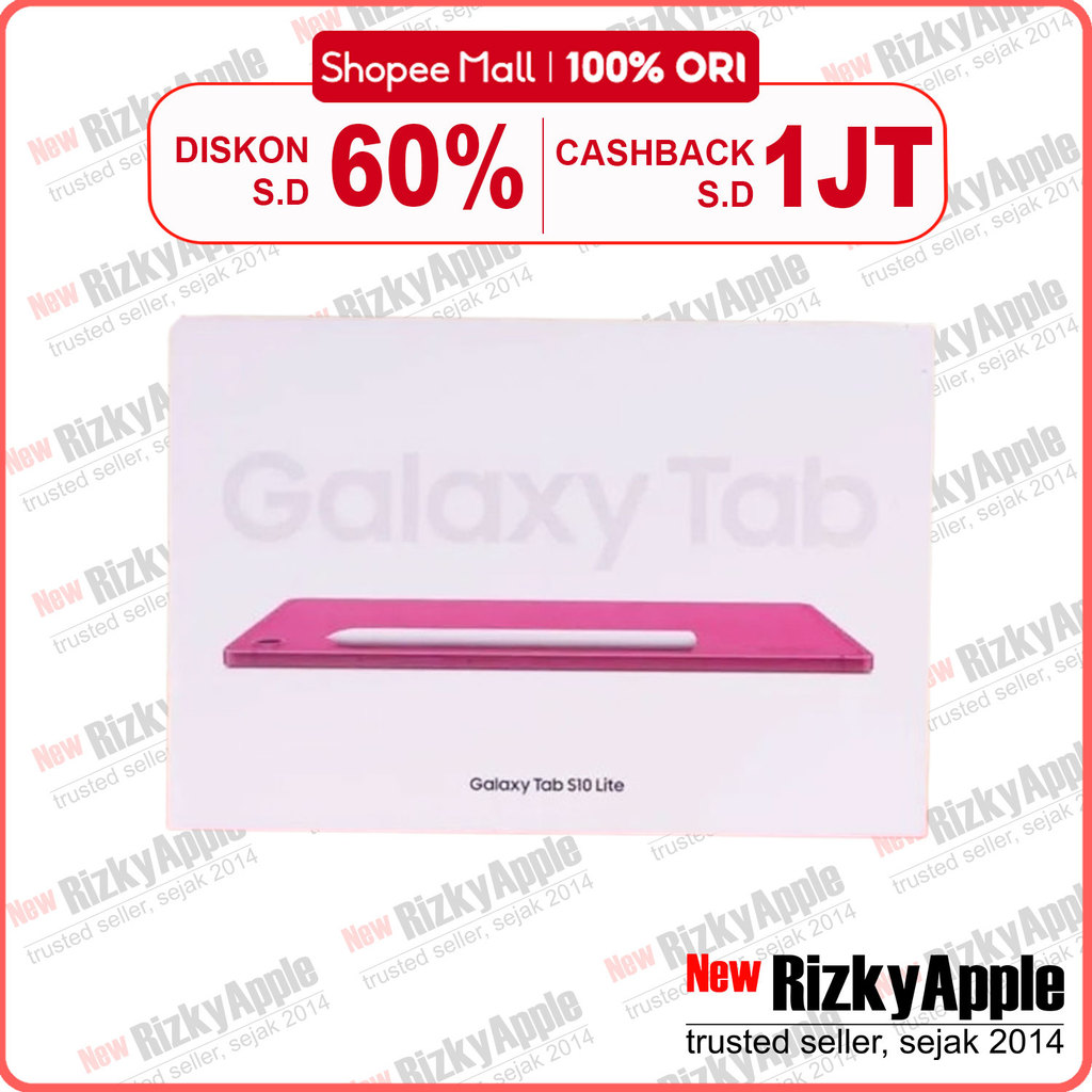 Samsung Galaxy Tab S10 Lite WiFi 128GB [ RAM 6GB ] Grey Red Garansi Resmi Samsung Indonesia SEIN And