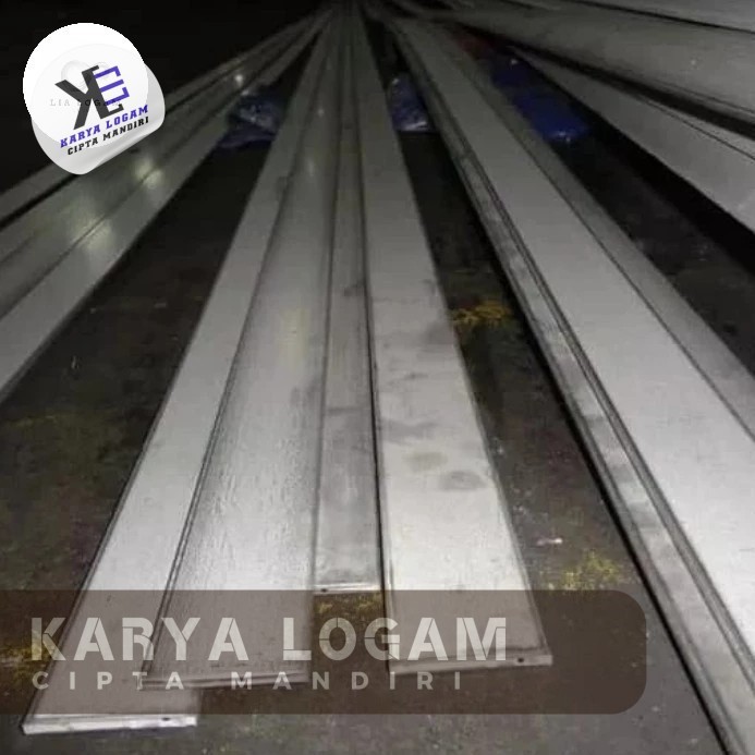 plat strip stainless steel 304 5mm x 25mm x 500mm - strip stainless