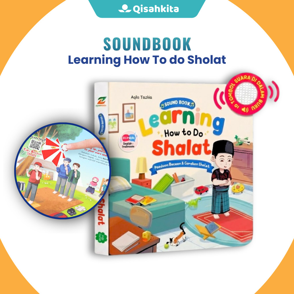 Soundbook Sholat Anak Learning How To Do Sholat Ziyadbooks Buku Bersuara Edukasi Anak Panduan Bacaan