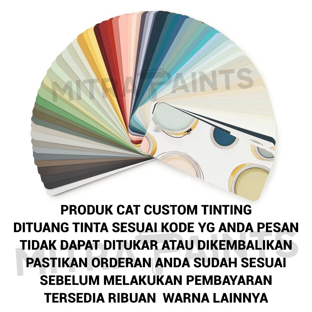 [PART 1] BISA REQUEST VINILEX PRO 20 KG PAIL CAT TEMBOK INTERIOR NIPPON PAINT /  WARNA CUSTOM TINTIN