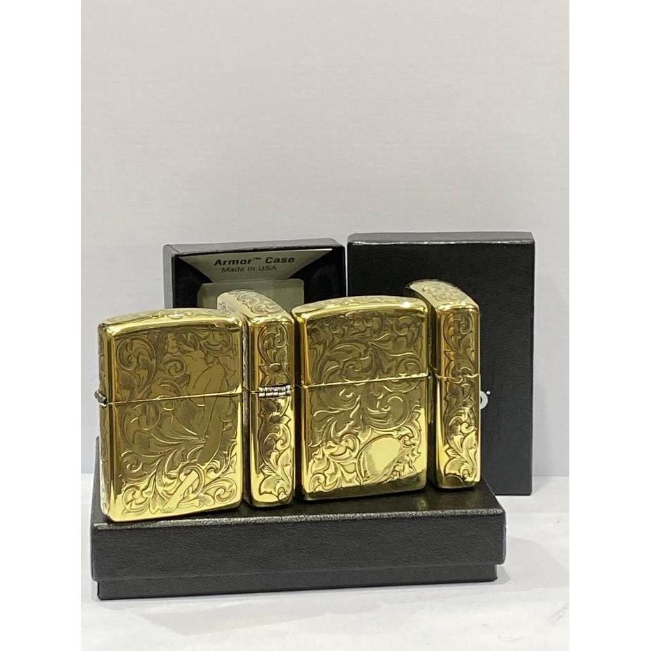 Original Zippo Armor Lady Arabesque 5 sides