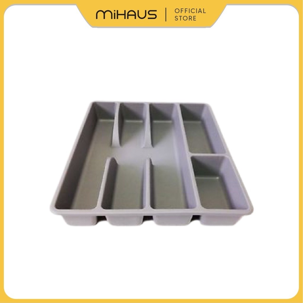 TERLARIS IKEA SMACKER Cutlery tray, Baki Tempat Peralatan Makan/Sendok/Garpu, abu abu AFF12