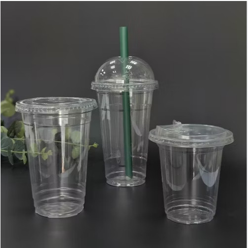 SID PET CUP DATAR ANEKA UKURAN PET CUP + TUTUP , CUP DATAR FORE CUP KOPI CUP ESTETIK ANEKA UKURAN PE