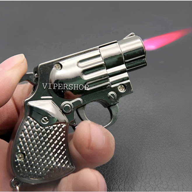 Vapa Zipp , , ,Lighter Korek Api Pemantik Api Gas Model Gantungan Kunci Pistol Mini 661 Mancis Unik