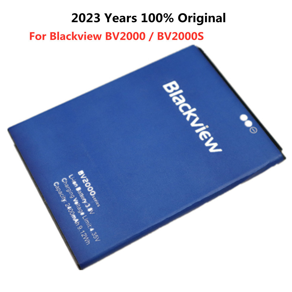 2023 New Battery 2400mAh For Blackview BV2000 BV2000S Smart Mobile Phone , High Quality Replacement 