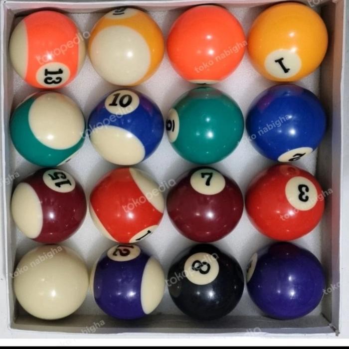 Bola Billiard 2.1/4" Bola Billiard Besar - Bola Billiard