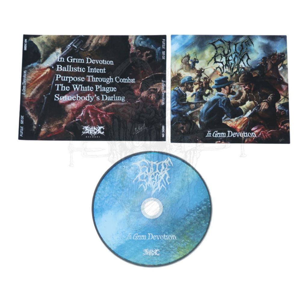 ORIGINAL & BERLISENSI - CD - FUTILE SIEGE - IN GRIM DEVOTION | BRUTAL DEATH METAL | EXTREME MUSIK
