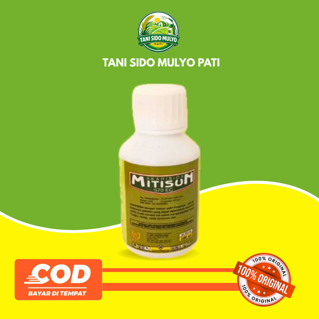 Akarisida Mitisun 570EC Propargite 570G/L Kemasan 100 ML