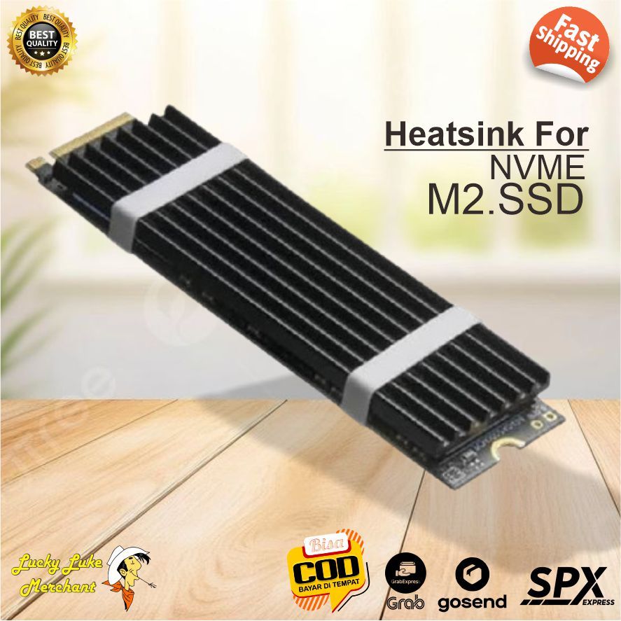 NVME M2 SSD Heatsink Alumunium Heat spreader computer pc laptop