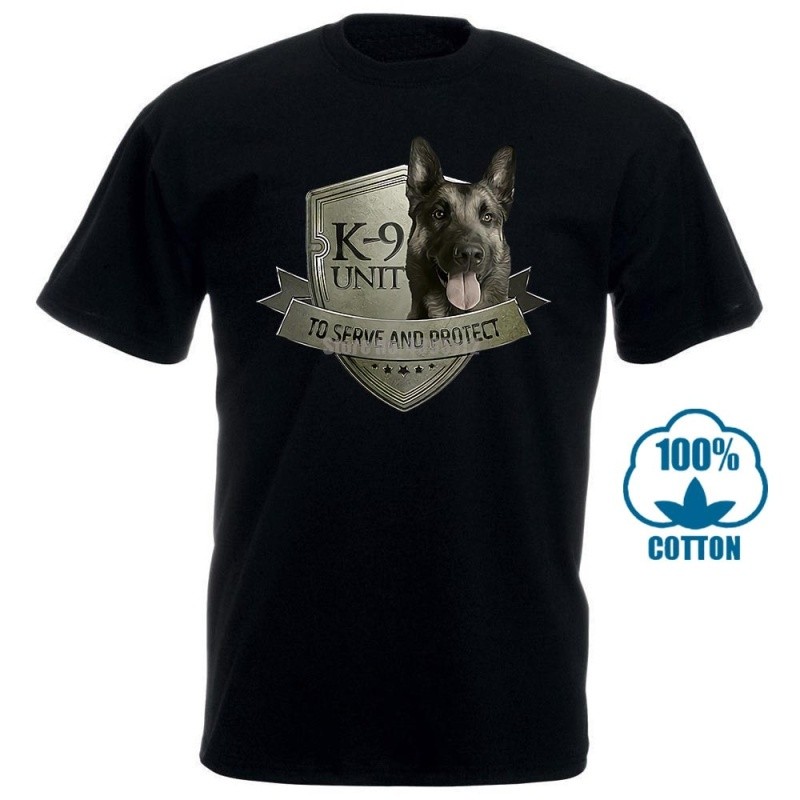 Kaos Gembala Belgia Malinois Unit K9