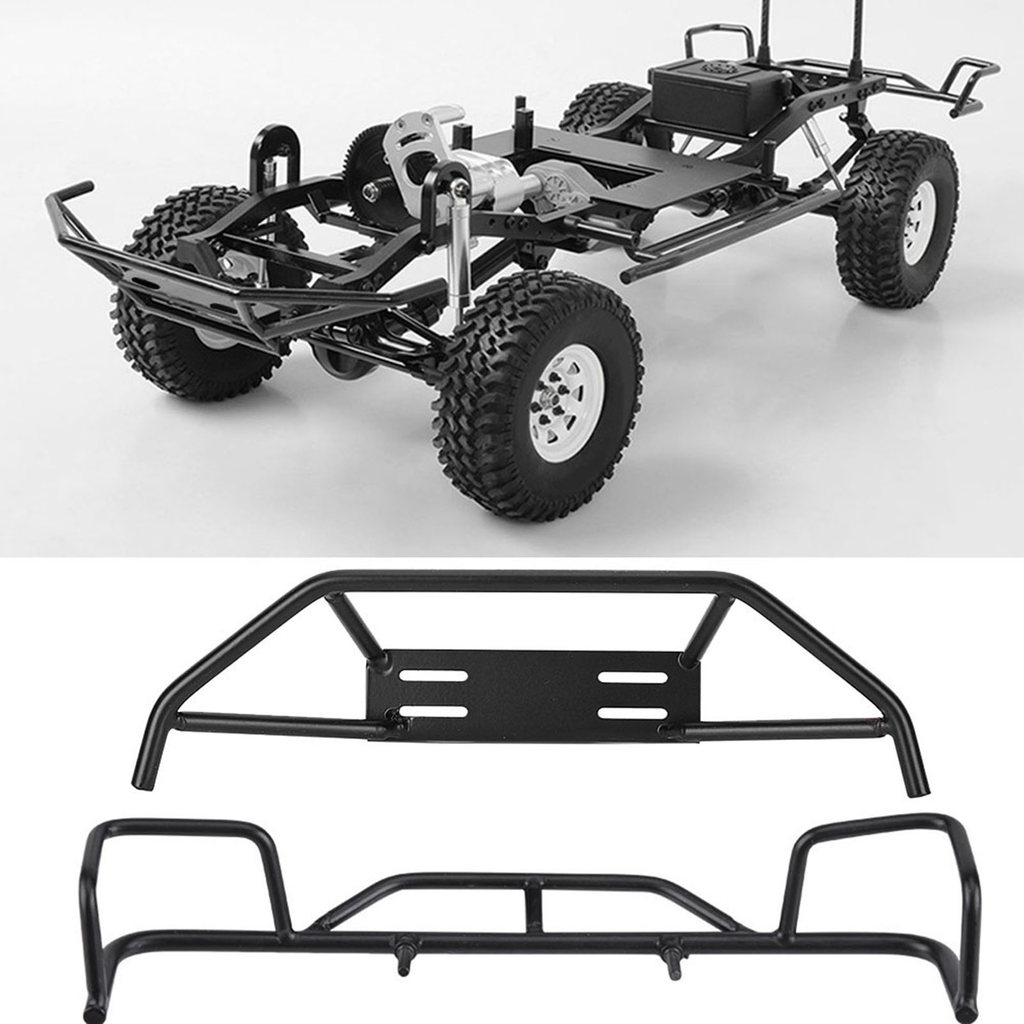 Model Vehicle Accessory Metal Front Rear Bumper for TF2 / TF1 1/10 Scale RC Crawler Car RC Bumper RC